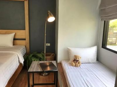 Stylish one bed room house with garden view and family zone — Silan Residence, Koh Phangan - An authentic village experience